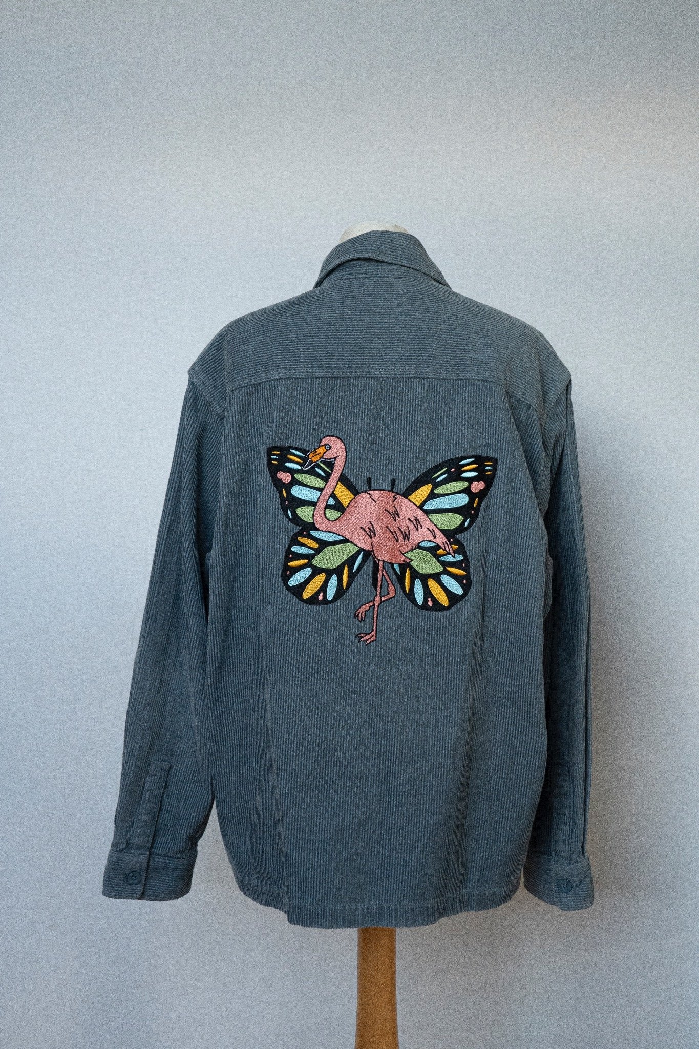 Surchemise En Velours : Bird-tterfly Effect L