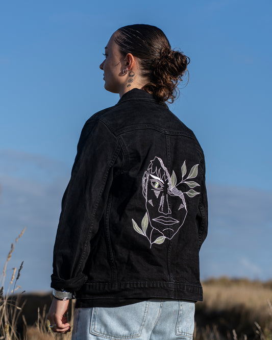 Veste En Jean : Pierre et Verdure XS