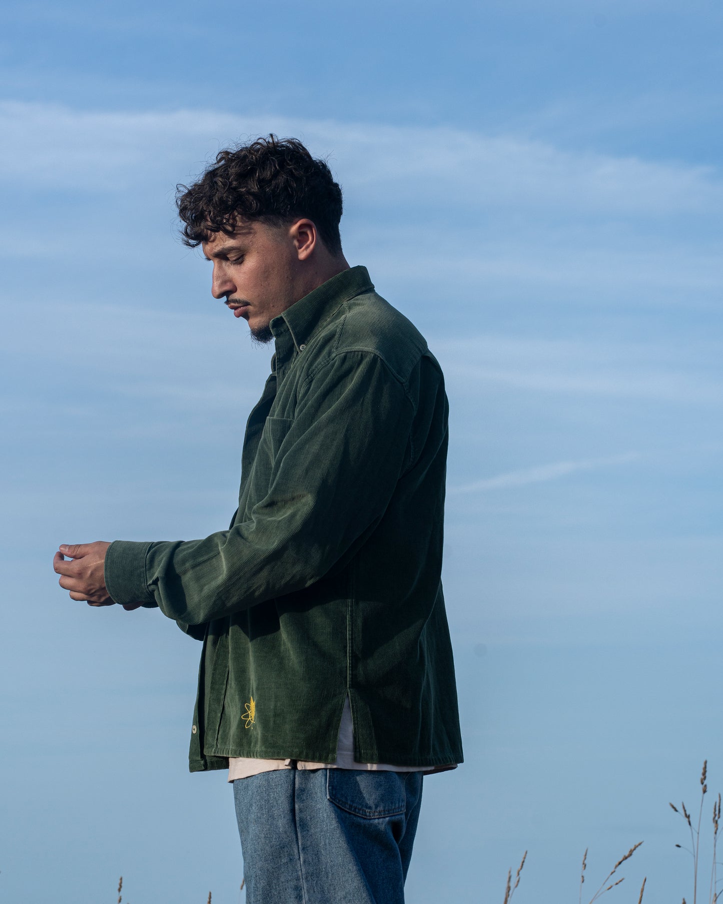 Chemise En Velours : Gun and Flower M