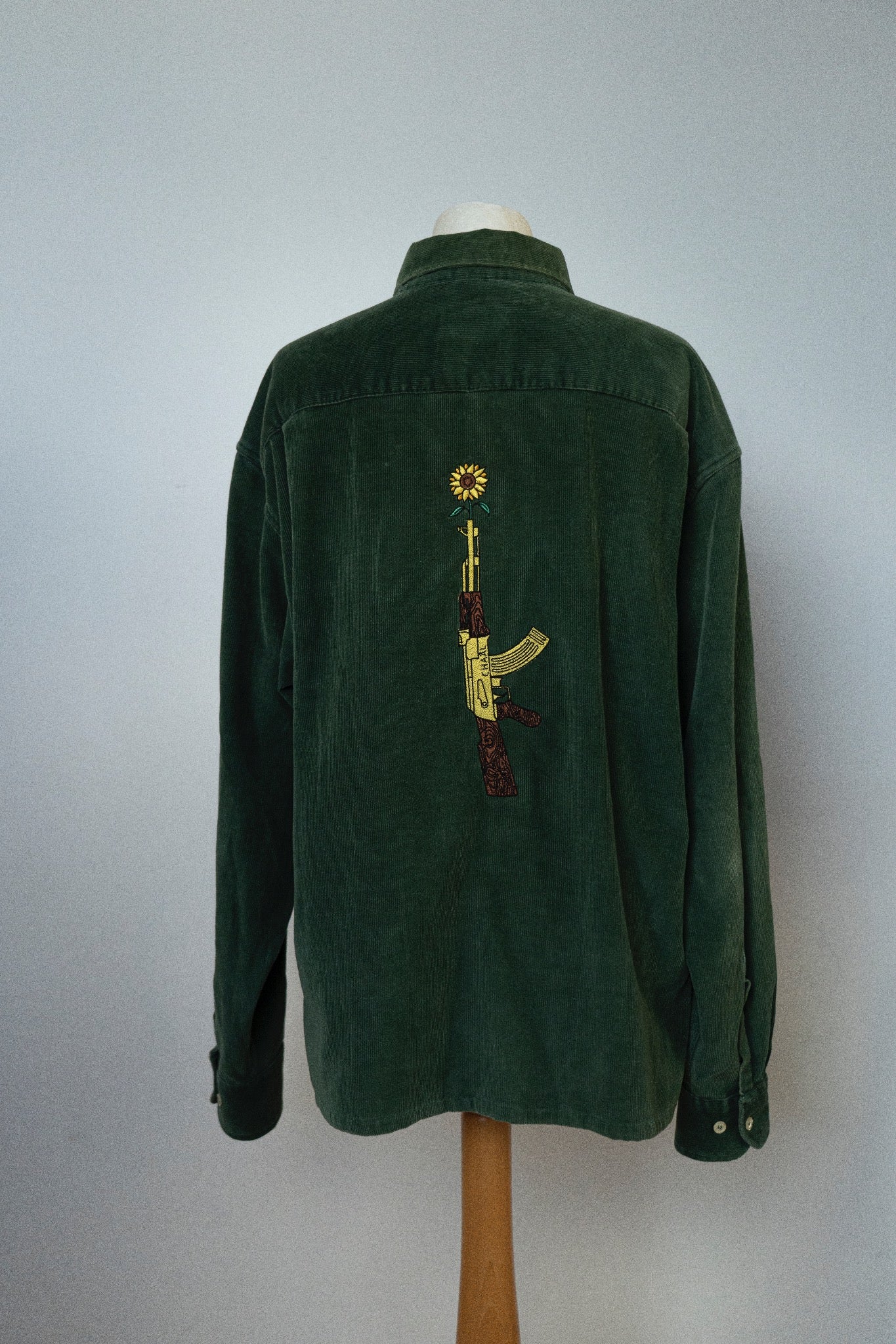 Chemise En Velours : Gun and Flower M