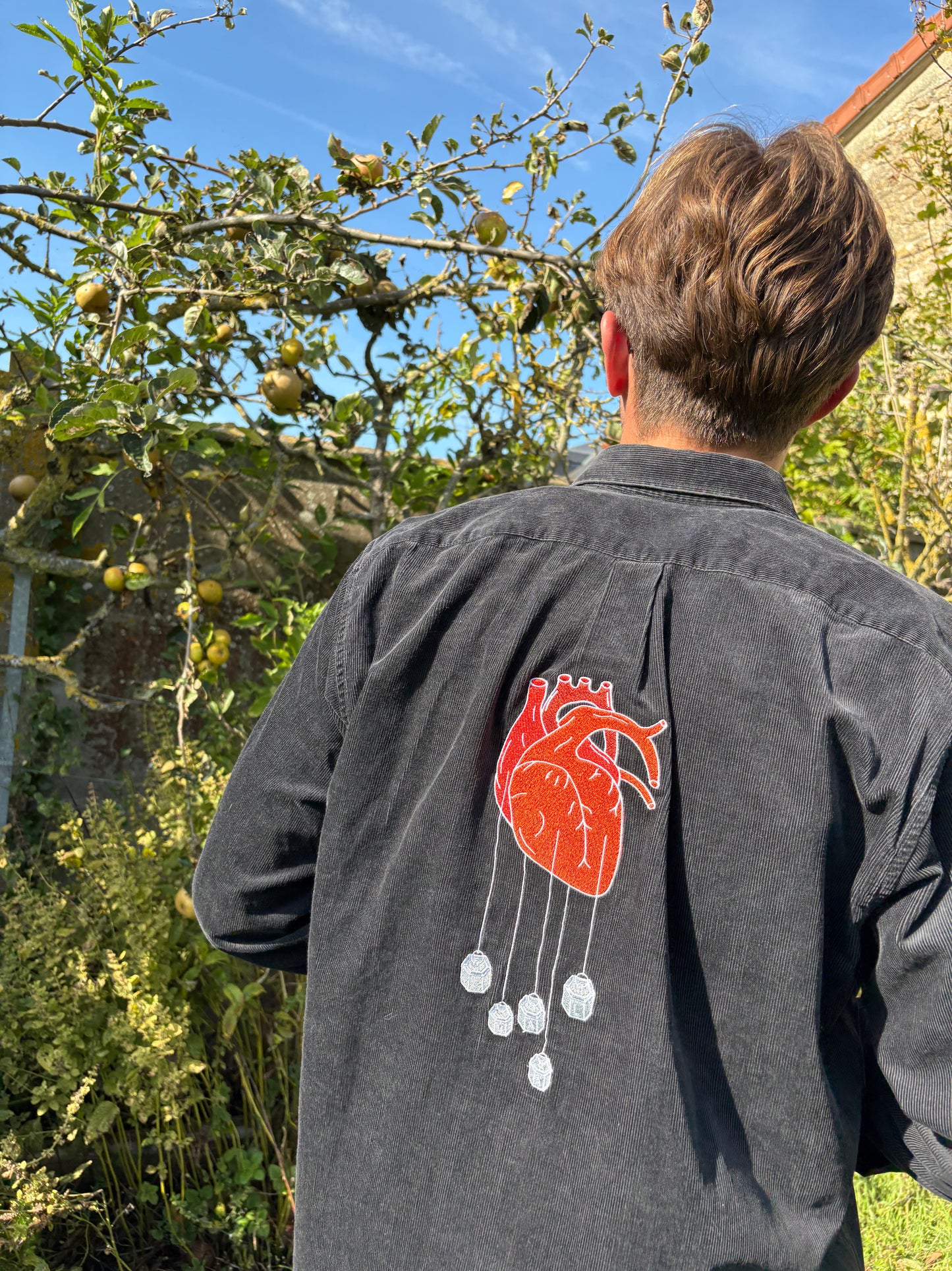 Veste en velours : Coeur Lourd M