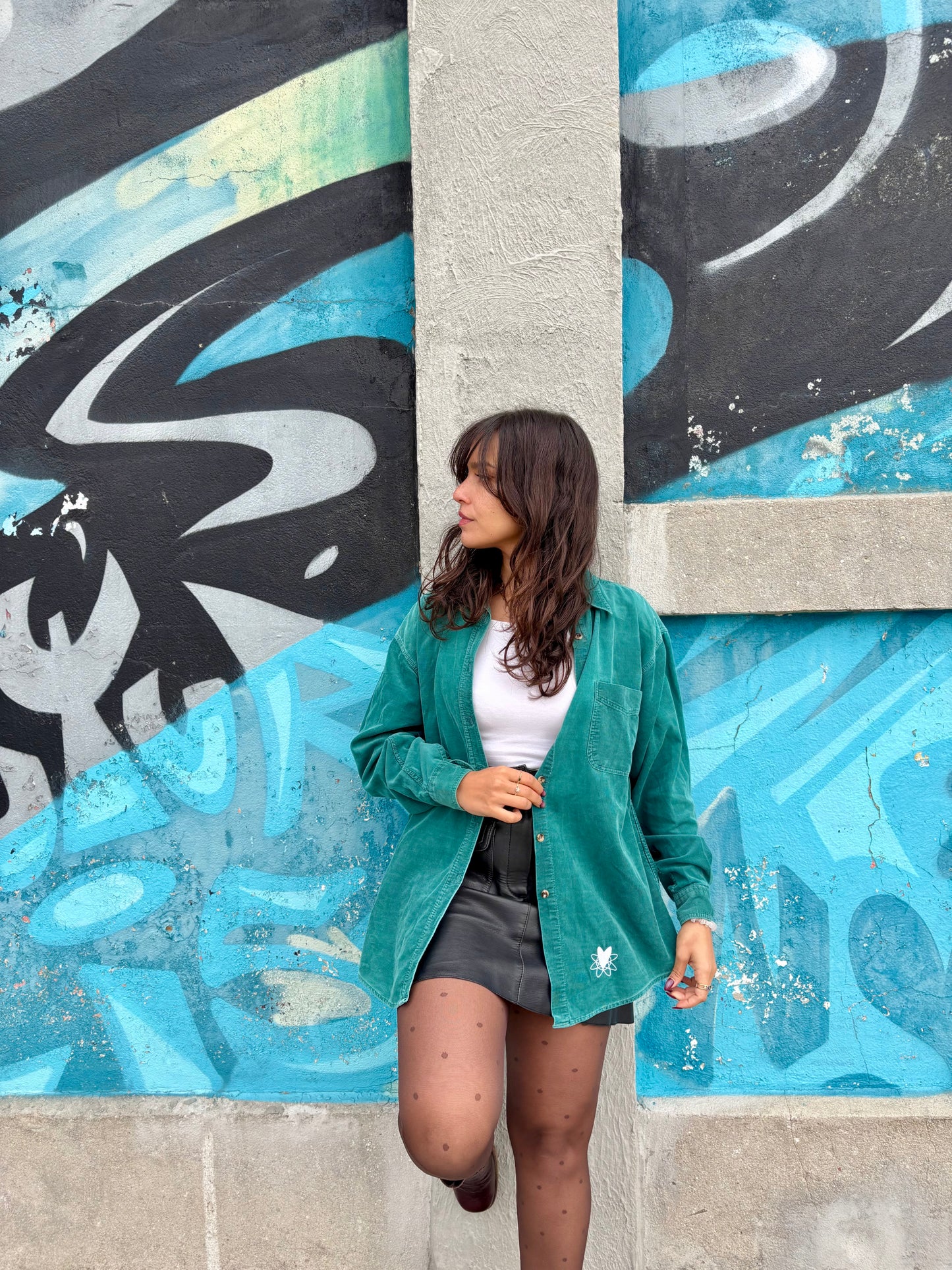 Chemise en velours : Aigle Voleur S